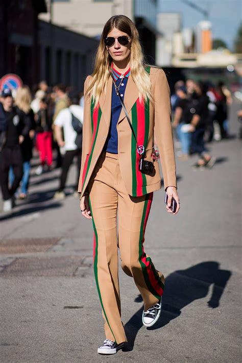 street style Gucci dresses